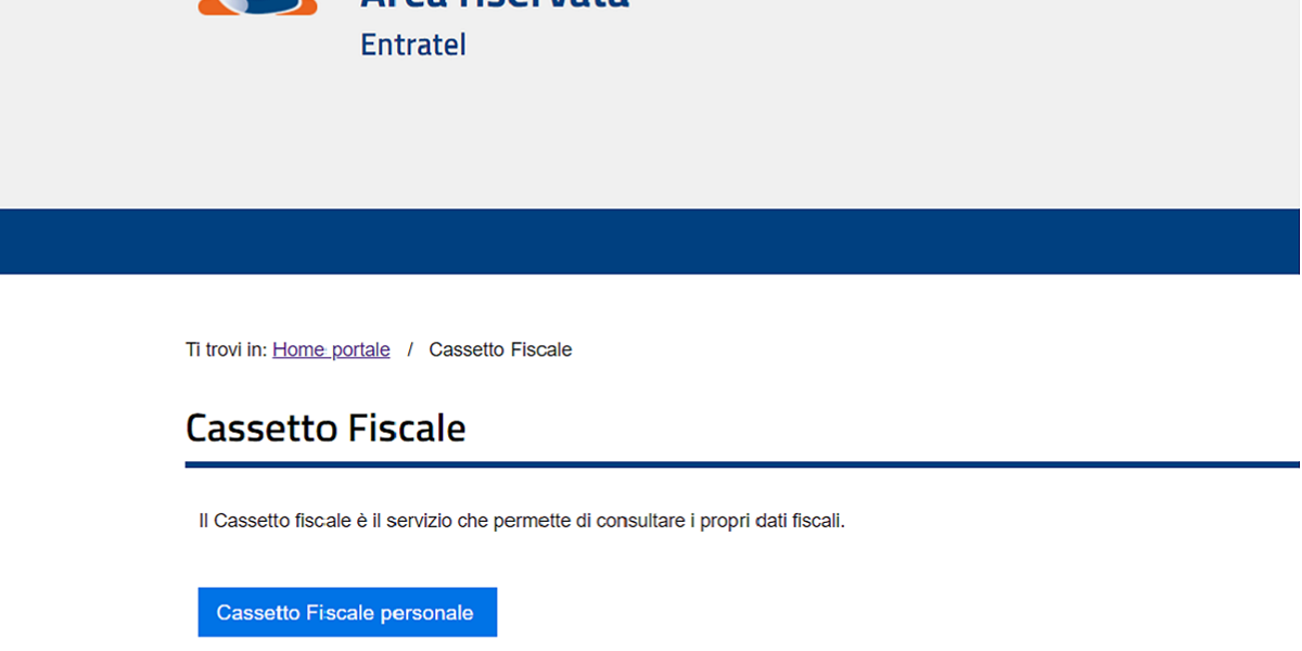 Cassetto Fiscale BBS7