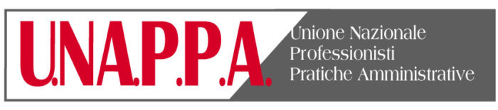 Logo ufficiale UNAPPA- ASSOCIAZIONA NAZIONALE PROFESSIONISTI PRATICHE AMMINISTRATIVE