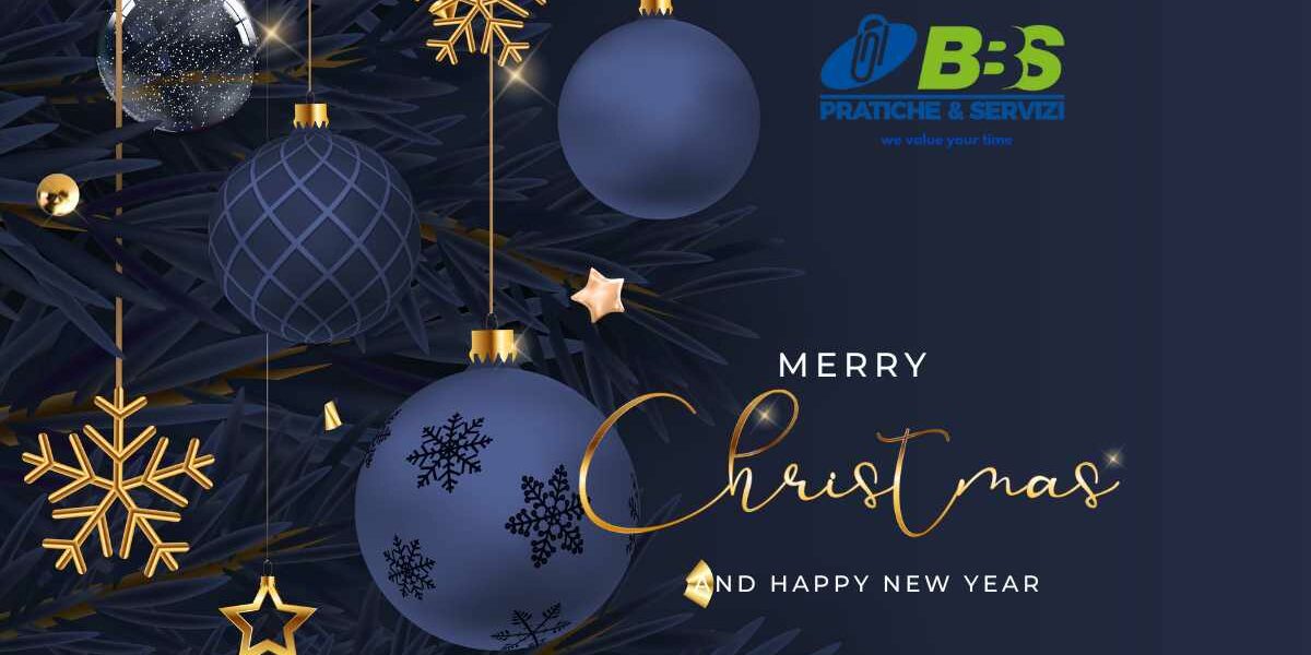 Merry Christmas and Happy New Year Greeting Card (Post Facebook (orizzontale))