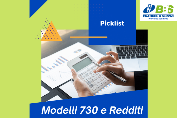 Picklist Modello 730
