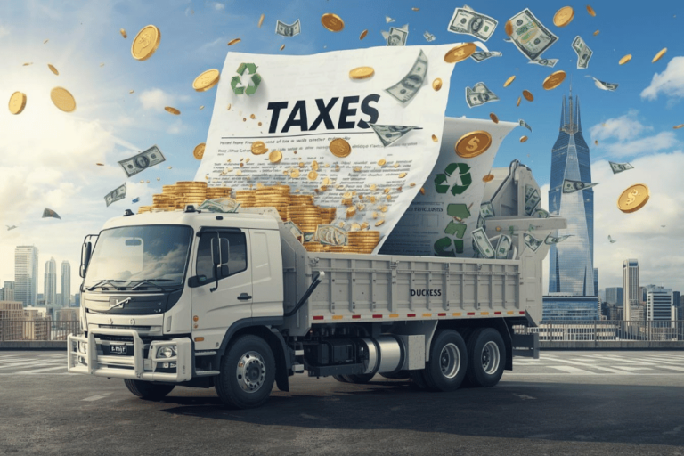 Tasse e raccolta rifiuti